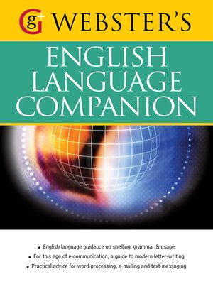 cover image of Webster's English Language Companion